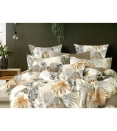Puuvillasatiinist voodipesukomplekt 200x220 3-osaline, 100% puuvill