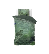 "Jisoo Green",  140x220 cm,  puuvillasegust, 2-osaline voodipesukomplekt
